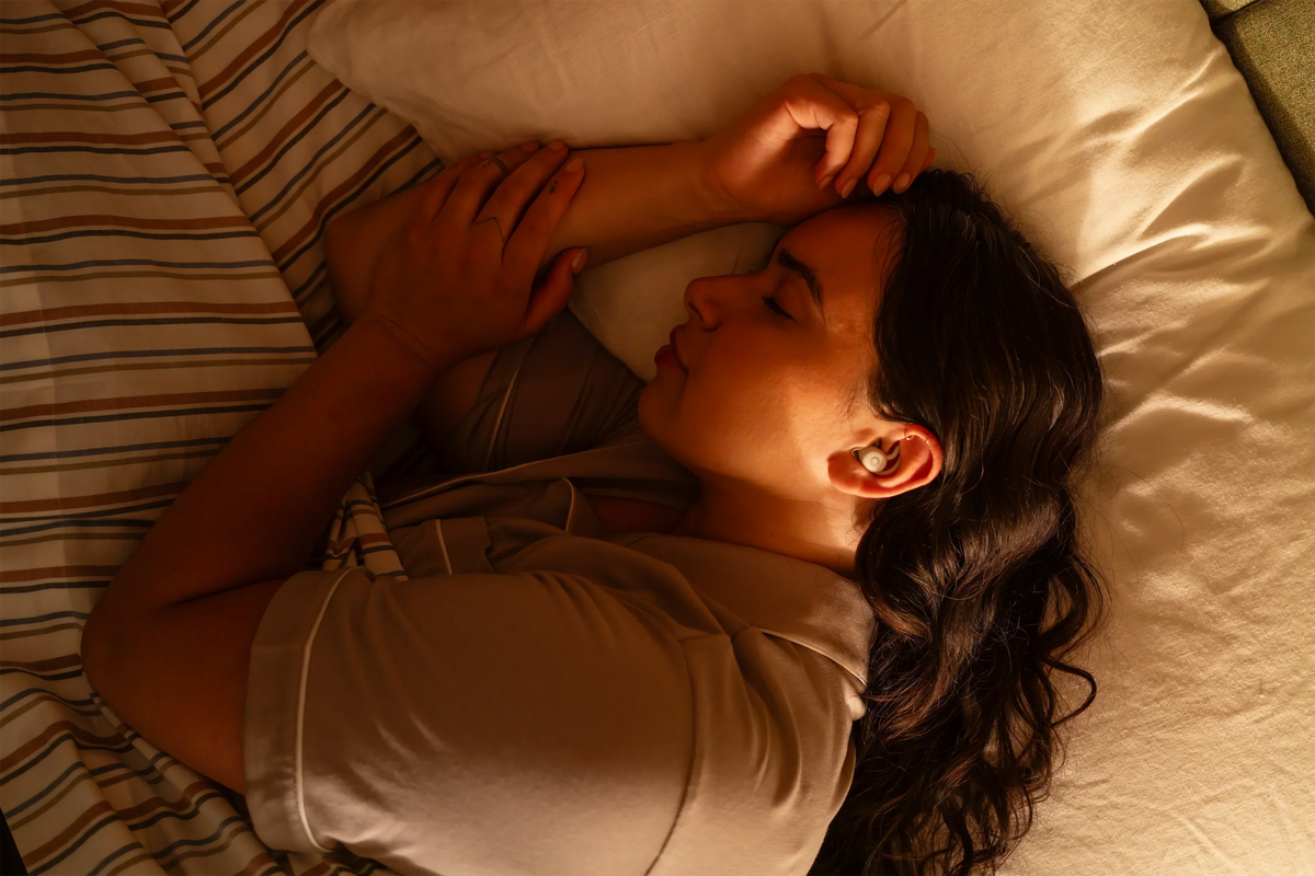 Woman sleeping
