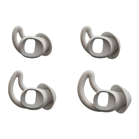 4 sizes of soft <br>silicone tips